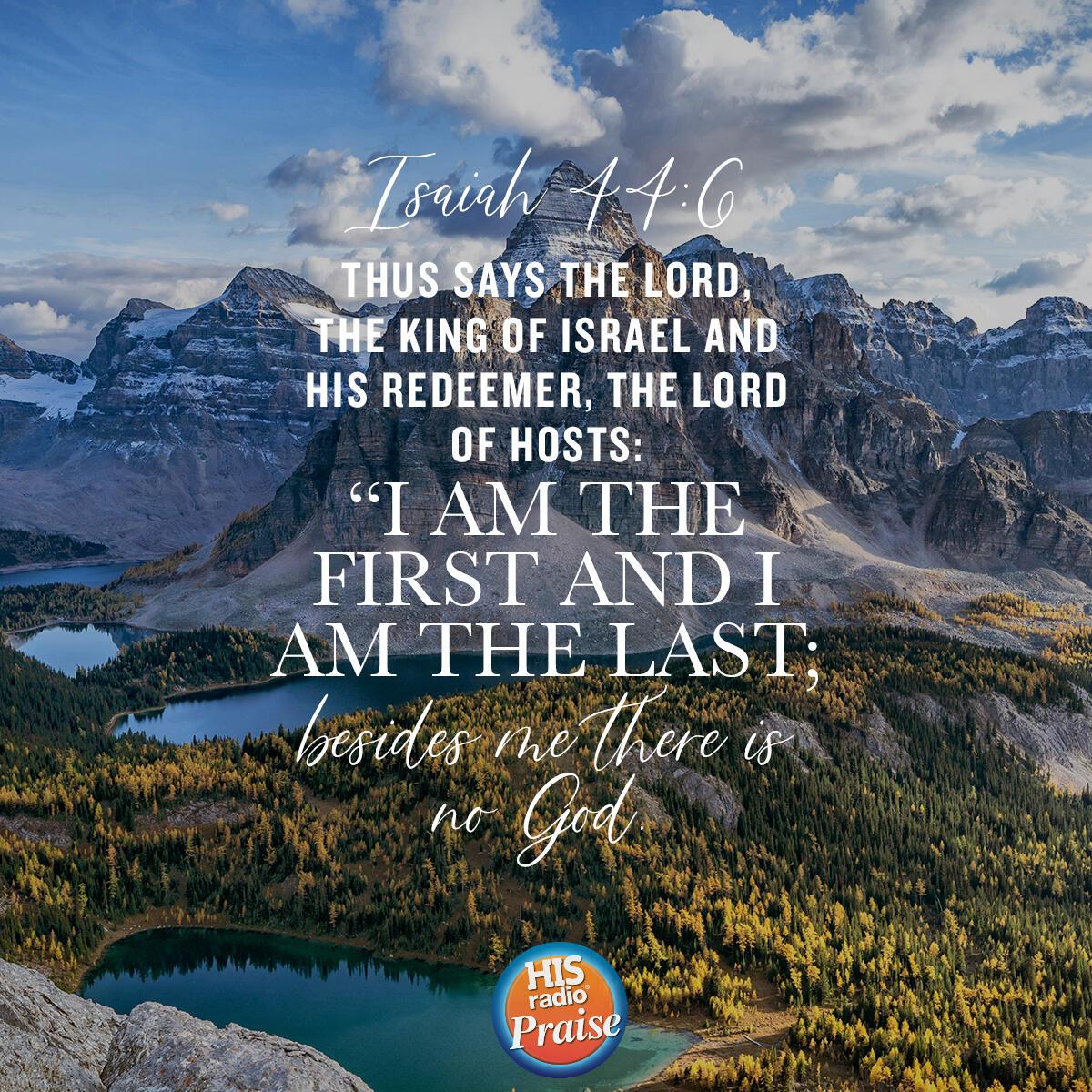 Isaiah 44:6 - Verse of the Day