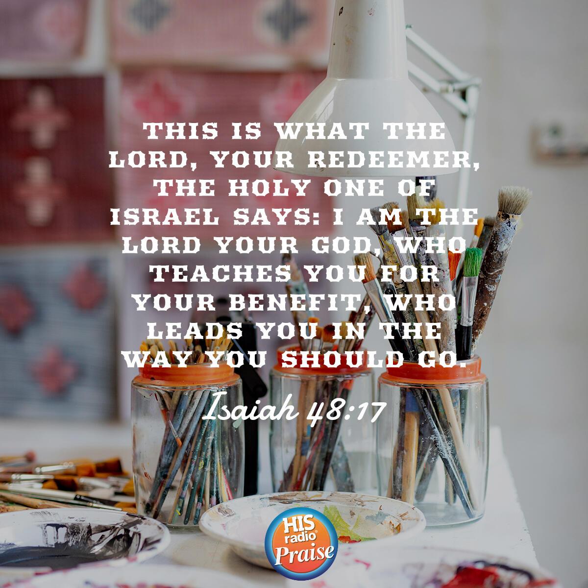 Isaiah 48:17 - Verse of the Day
