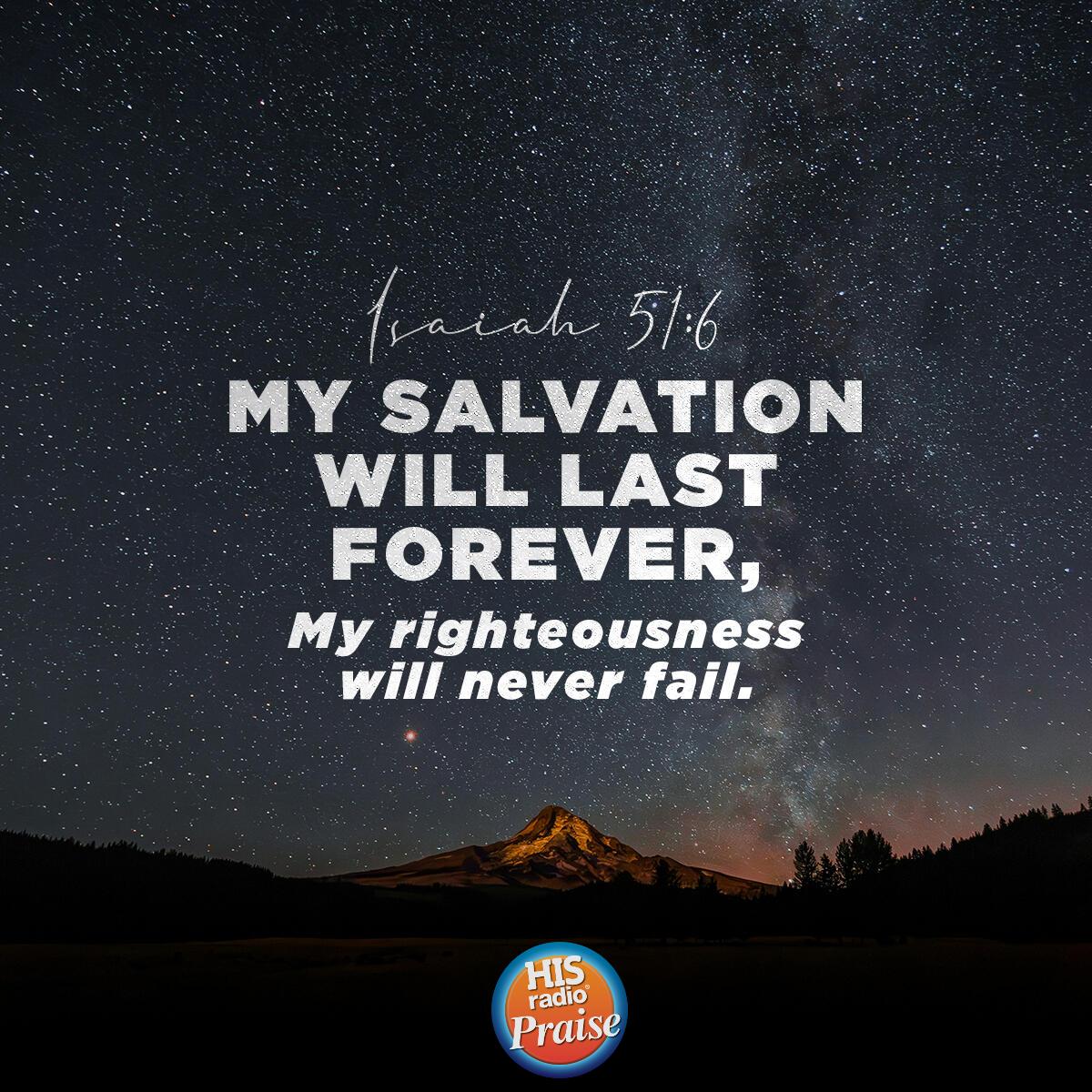Isaiah 51:6 - Verse of the Day