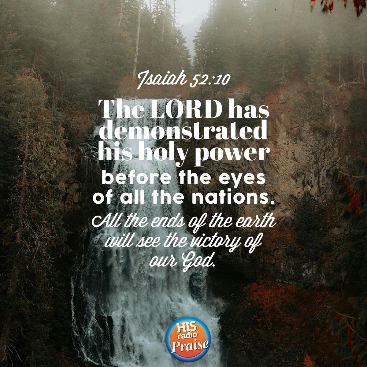 Isaiah 52:10 - Verse of the Day