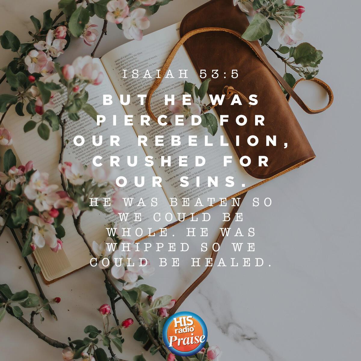 Isaiah 53:5 - Verse of the Day