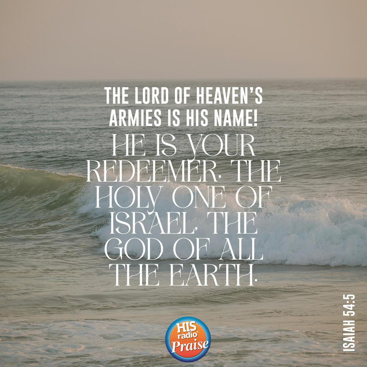 Isaiah 54:5 - Verse of the Day