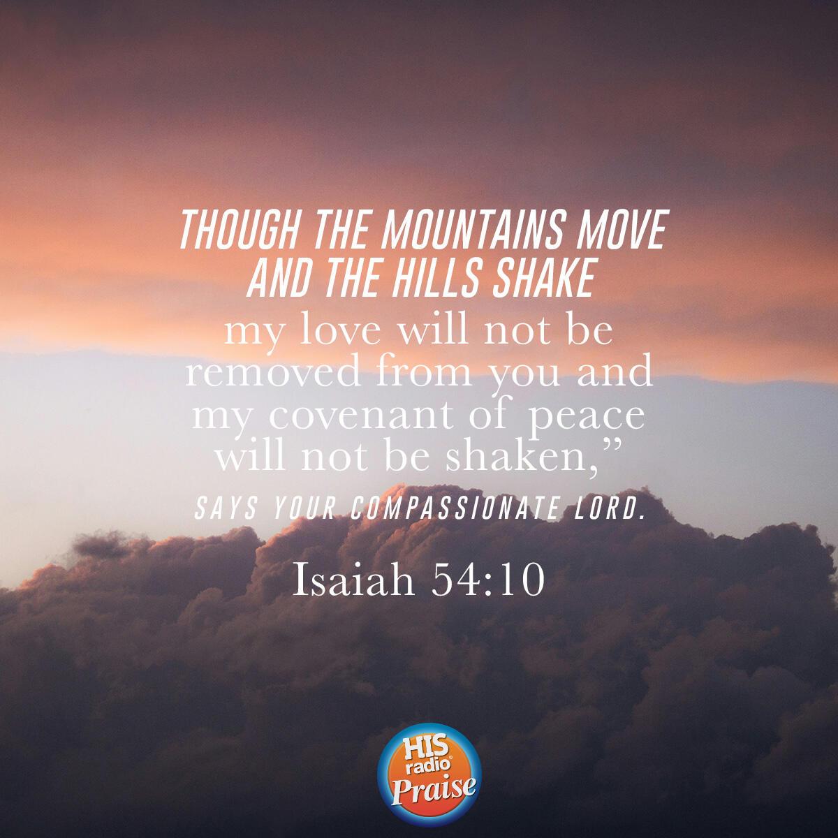Isaiah 54:10 - Verse of the Day