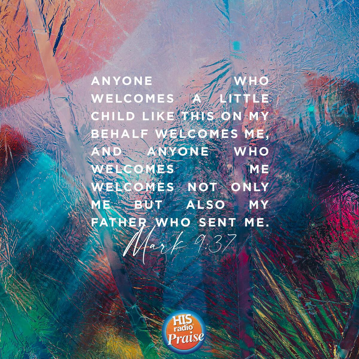 Mark 9:37 - Verse of the Day