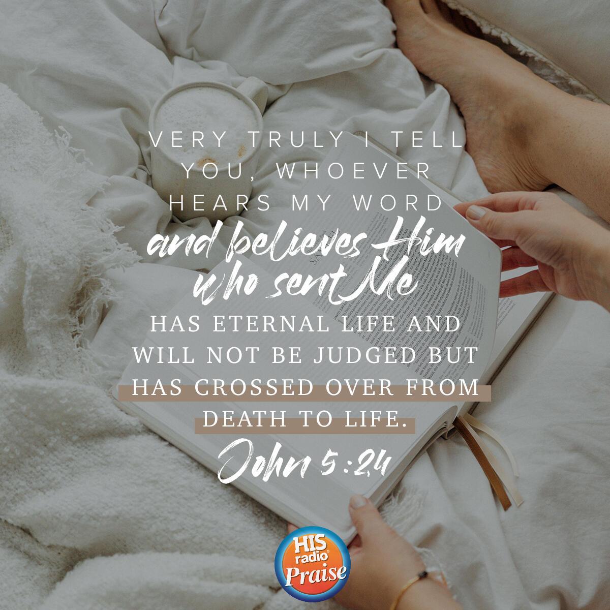 John 5:24 - Verse of the Day