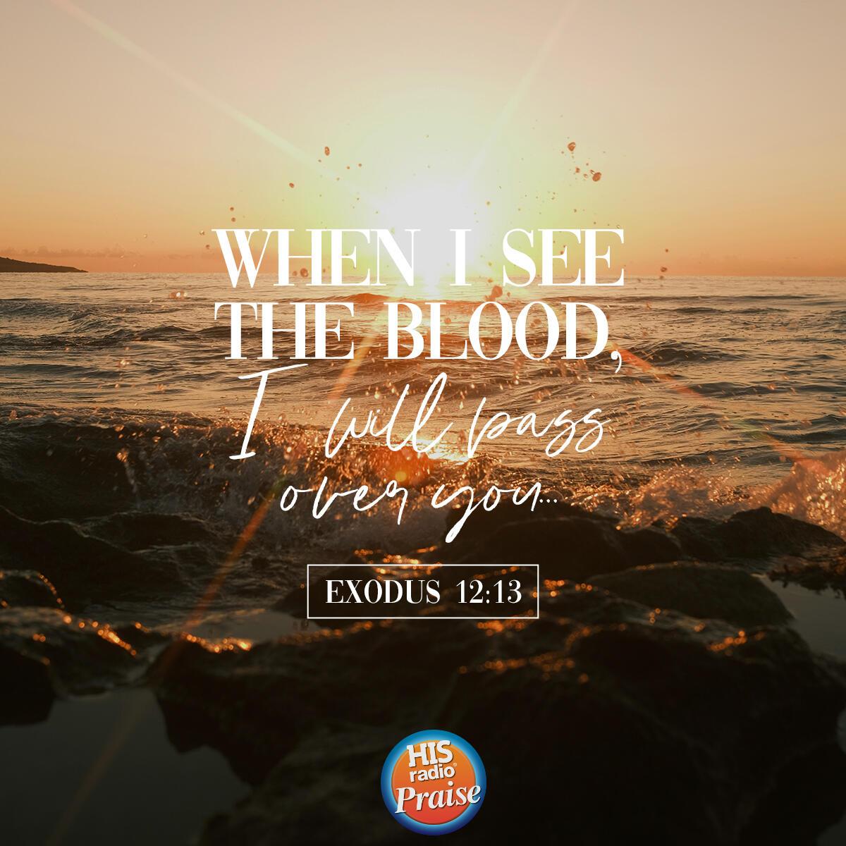 Exodus 12:13 - Verse of the Day