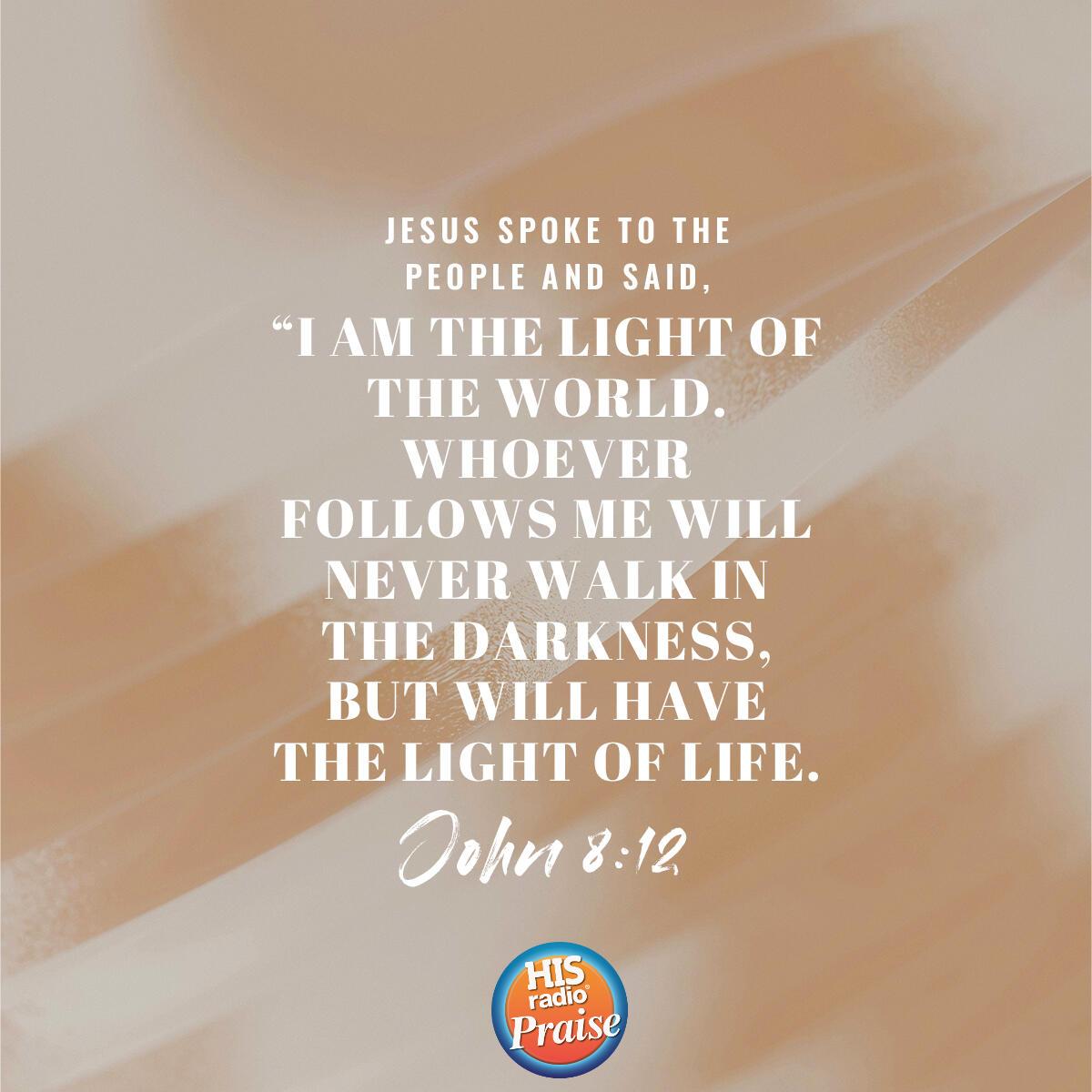 John 8:12 - Verse of the Day
