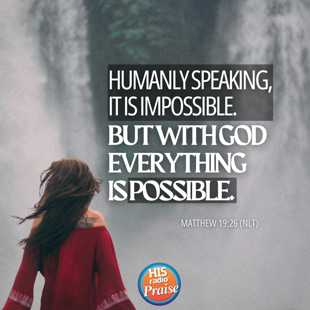 Matthew 19:26 - Verse of the Day